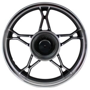 Rin Trasero 2.15 X 16 Plateado / Negro Mate para IT RC-150 16-19