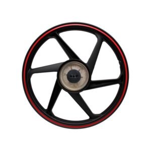 Rin Aluminio Trasero 1.85 X 18 Negro Filo Rojo 18" para VN LITHIUM 4.0-150 20-24