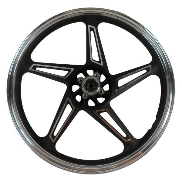 Rin Delantero 1.6 X 18 Negro Mate 18 para VC BOXTER R2-150 21 / VC DRAKO-150RS 18