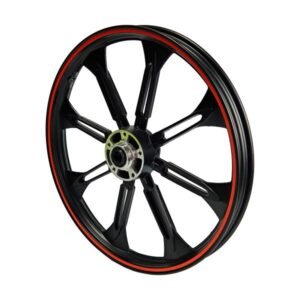 Rin Delantero 1.4 X 17 Negro Filo Naranja 17 para VN INTREPID-125SX 24-25