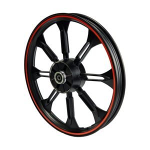 Rin Trasero 1.6 X 17 Negro Filo Naranja 17 para VN INTREPID-125SX 24-25