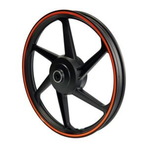 Rin Delantero 1.6 X 18 Negro Filo Naranja 18 para VN XPLOR-150 23 / VN XPLOR-190 24