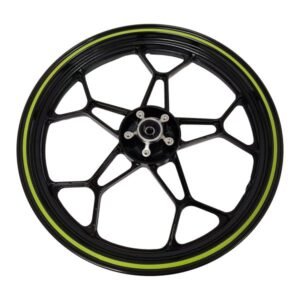 Rin Delantero 2.5 X 17 Negro Filo Verde 17 para IT FT-250GTS GPS 25 / IT FT-250GTS 25