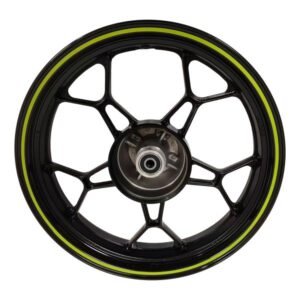 Rin Trasero 3.5 X 17 Negro Filo Verde 17 para IT FT-250GTS GPS 25 / IT FT-250GTS 25