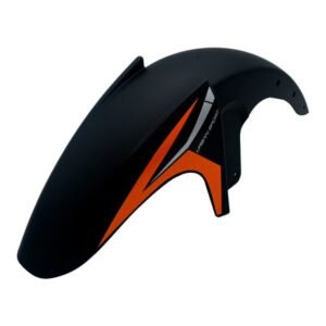 Salpicadera Delantera Naranja/negro para VN LITHIUM 4.0-150 22-23 / VN LITHIUM 5.0-190 24