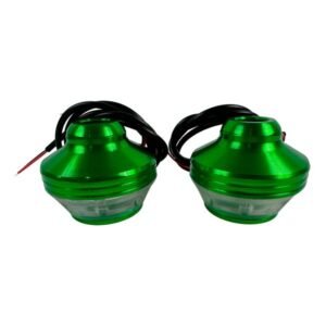 Slider Punta Decorativa Verde con Luz 12V para UNIVERSAL