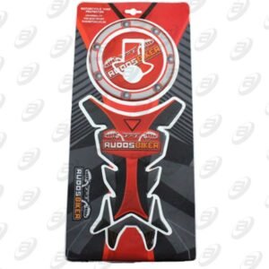 Sticker Crystal Negro / Rojo Protector Tapon y Tanque de Gasolina para UNIVERSAL