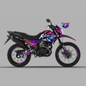 Kit Stickers Neon Flow Body Incluye 33 Piezas para IT DM-250 22-25